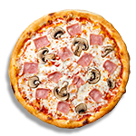 Mushroom Pizza  10'' 