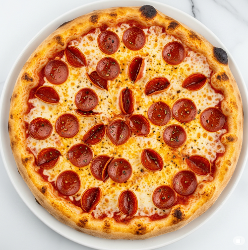 Pepperoni & Chilli Pizza 